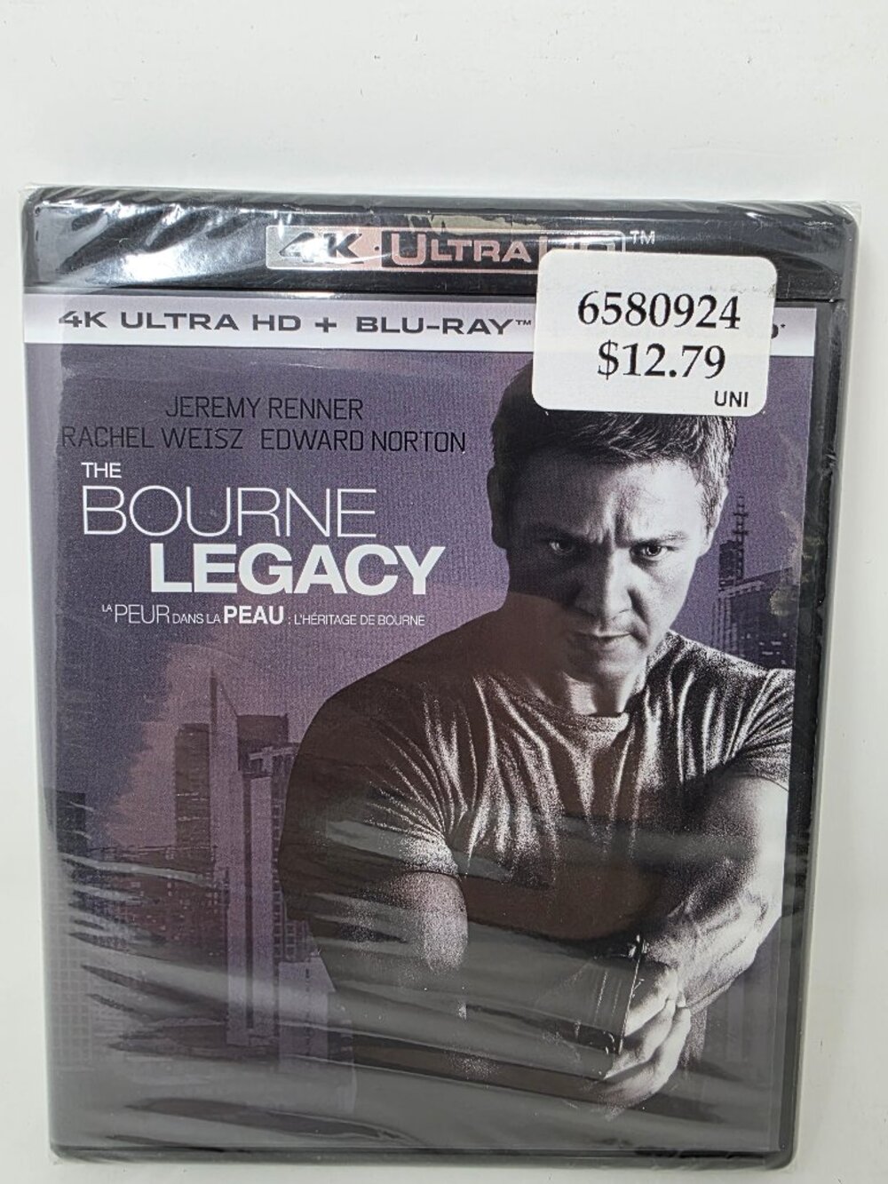 The Bourne Legacy 4K UHD Blu-ray NEW